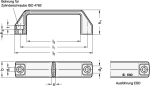 Zelfdovende booggreep GN 528-SV-117-8,5-SW Elesa 150011
