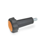 Star grip with long hub GN Elesa