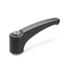 Adjustable clamping lever PA SG GN Elesa