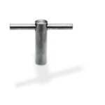 Tight toggle nut with DIN Burnished steel class 5