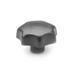 Star grip unmachined DIN
