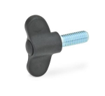 Flügelschraube kleine Bauform GN 639-32-M6-10 Elesa 8611