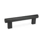 Rohrgriff GN 666-30-M6-200-SW Aluminium schwarz KU-beschichtet