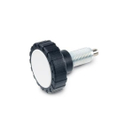 Clamping handle with locking bolt GN
