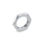 Hexagon nut, flat GN stainless steel