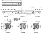 Telescopic linear ball bearing GN