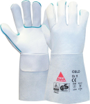 Welding gloves Size 10, cow split leather grey Oslo