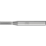 Carbide burr ZYA Z5 Ø L Shank 6 without face serration, horse