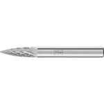 Carbide burr SPG Z4 Ø L Shank 6 Pointed arch shape, horse