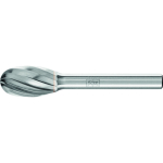 Carbide burr TRE Z1 Ø L Shank 6 Drop shape, horse