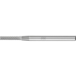 Carbide burr ZYAS Z5 Ø L Shank with face serration, horse