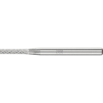 Carbide burr ZYA Z4 Ø L Shank without face serration, horse