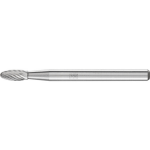 Carbide burr B Z5 Ø 3 L Shank Flame shape, horse