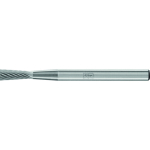 Carbide angle burr WKN Z5 Ø 3 L 7 Shank without face serration, horse