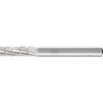 HSS burr A Z2 Ø L Shank 6 with face serration, horse