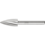 HSS-Frässtift K Z1 Ø 12 L Schaft 6 Spitzbogenform, Pferd