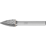 Carbide burr SPG Tough Ø L Shank Pointed arch shape, horse