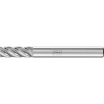 Carbide burr ZYA INOX Ø L Shank 6 without face serration, horse