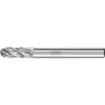 Carbide burr WRC STEEL Ø 6 L Shank Round roller mould, horse