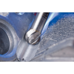 HM-Frässtift KUD ALU Ø L Schaft Kugelform, Pferd