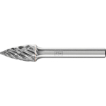 Carbide burr SPG CAST Ø Shank L shape, 6 Pointed arch horse