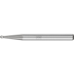 Carbide burr KUD Z3 PLUS Ø L Shank Spherical shape, horse