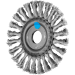 Stainless steel round brush RBG 12512/22.2 Inox plaited, horse