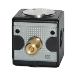 Opstartventiel Multifix-serie IG 1/4", 1000l/min, 2-16 bar BG1, gegoten zink