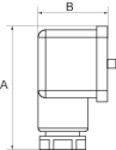 Pressure switch type PDS G1/4", bar Adjustment range Electrical connection M 12x1