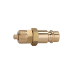 Plug-in nipple NW7.2 Hose connection Brass bright