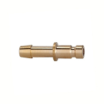 Insertion spout NW2.7, Brass bright