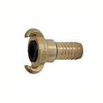 Kompressorenkupplung, drehbar L 63, Messingdichtung Temperguss verzinkt, gelb passiviert