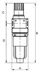 Nebelöler Serie multifix-mini IG DN5, 1010l/min, max 20 bar