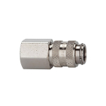 Quick-release coupling NW5 IG L Nickel-plated brass