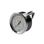 Standard-Manometer, Dreikantfro. verch. AG D Doppelskala, Anschluss hinten, zentrisch