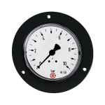 Standard-Manometer, Frontring schwarz AG D Anschluss hinten, zentrisch