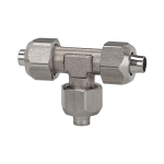 T-connector Roestvrij staal 1.4404