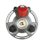 3 geaarde stopcontacten 16 A 2p E 230 V met