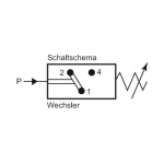 Druckschalter Wechselkontakt G1/4", bar Einstellbereich anflanschbar