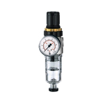 Filter regulator Standard-mini series IG 0.5-10 bar, inlet max 16 bar PC tank, pressure gauge & drain valve
