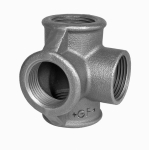 T-distributor no. 223 black I/I/I Rp ISO/EN Za2 Georg Fischer