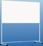 Whiteboard Tafelfläche fahrbar Gesamthöhe 1960