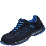 Damen Sicherheitshalbschuhe W10 S1, schwarz, royal-blau Atlas GX 130, ESD