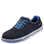 Sicherheitshalbschuhe W10 S1, schwarz, royal-blau Atlas A 420, ESD