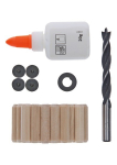 Wooden dowel set pcs, Bosch