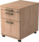 Rollcontainer HxBxT 590x428x580 1 Schublade und Hängeregistratur