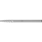 Carbide burr RBF TITANIUM Ø L Shank Round arch shape, horse