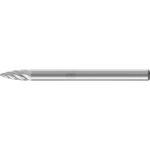Carbide burr SPG INOX Ø L Shank Pointed arch shape, horse