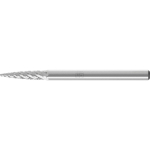 Carbide burr SPG TITANIUM Ø 13 L Shank 3 Pointed arch shape, horse