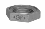 Locknut no. 312 galvanised I G with ISO/EN P4 Georg Fischer